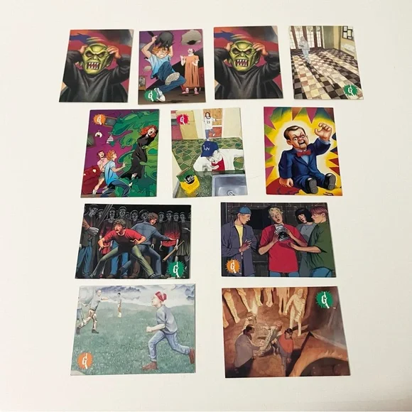 Vintage 1996 Topps Goosebumps Trading Cards Lot - R.L. Stine 90s - Picture 14 of 14